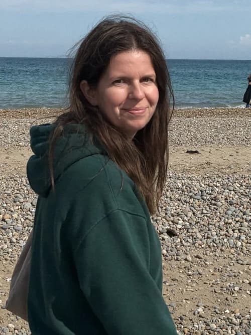 Susan at the beach